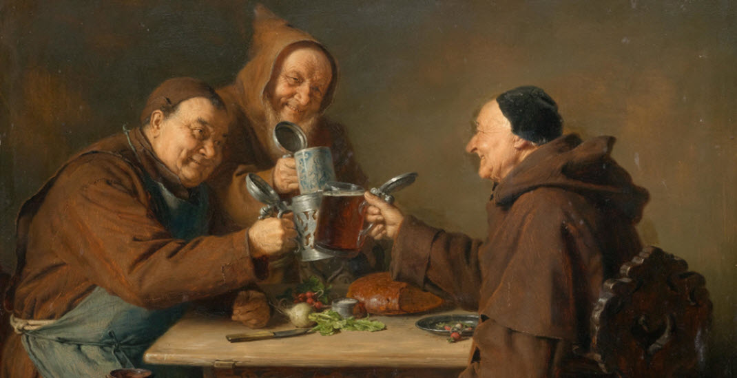  Пиво, Paulaner, история, монахи, Великий Пост
