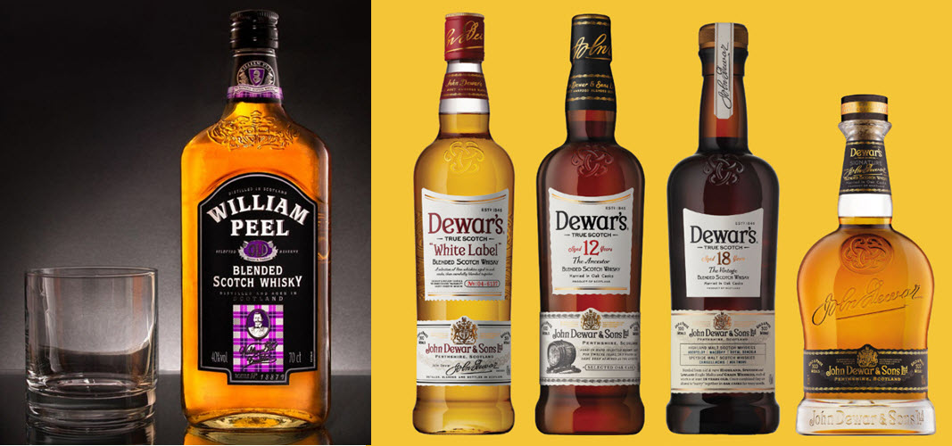  виски, скотч, Шотландия, десять самых продаваемых брендов