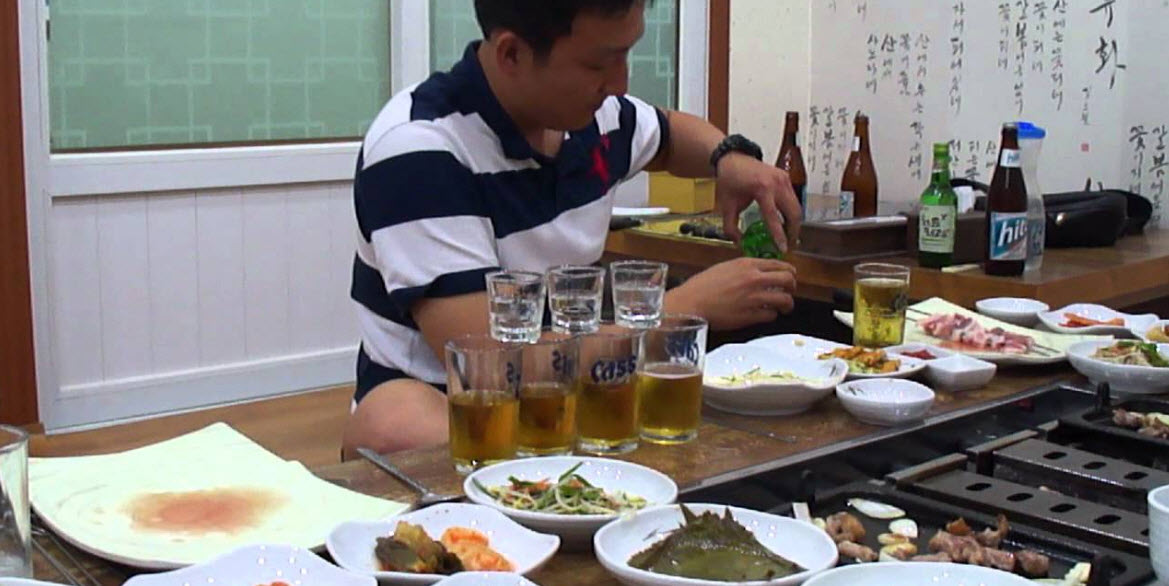  Корея, Соджу (Soju), соджу чжань, дистилляция, этиловый спирт