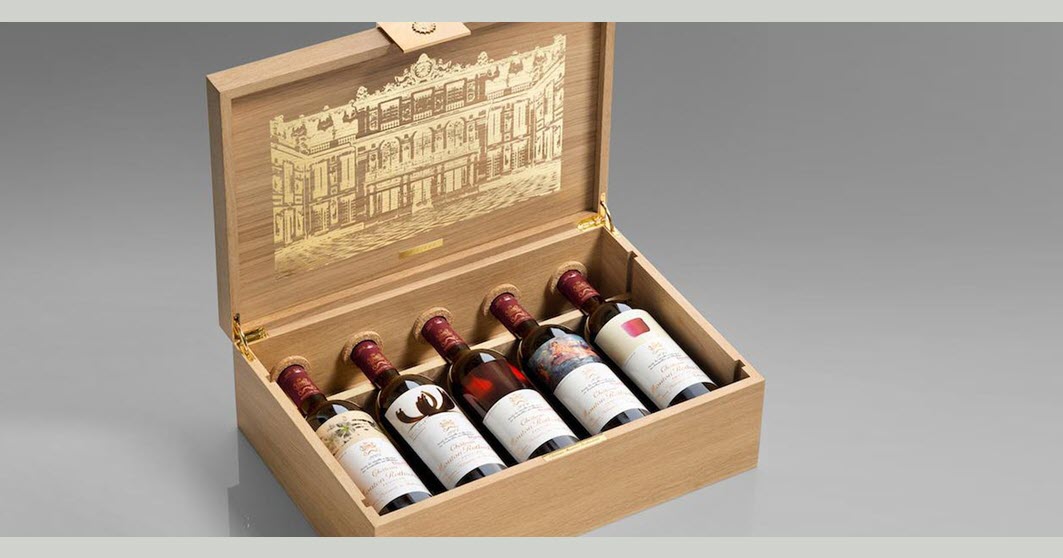  аукцион, вино, Версаль, Mouton Rothschild 